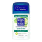 Deodorant stick by Kiss My Face Active Life with cucumber green tea scent, 2.48 oz, in a clear plastic container.