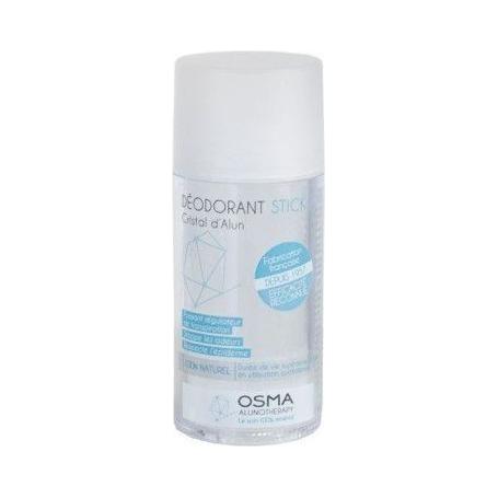 Pasteur Pharmacy Osma deodorant stick, 3.5 oz, shown in a white container with a twist-up applicator and label.