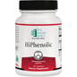 Ortho Molecular HiPhenolic dietary supplement capsules in a bottle, natural ingredients for health support.