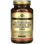 Bottle of Solgar Glucosamine Hyaluronic Acid Chondroitin MSM dietary supplement tablets by Pasteur Pharmacy on a plain background.