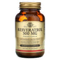 Solgar Resveratrol 500mg dietary supplement in 30 vegetable capsules, natural antioxidant support, by Pasteur Pharmacy