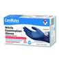 Medium CareMates Nitrile Powder-Free Examination Gloves, disposable gloves by Pasteur Pharmacy, shown in a clean, open position.