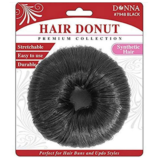 Donna Collection synthetic hair donut by Pasteur Pharmacy, versatile hair accessory for adding volume and creating updos.