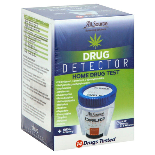 All Source Drug Test kit from Pasteur Pharmacy, home drug testing detector with multiple drug detection options.