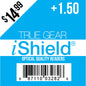 True Gear iShield 14.99 Readers +1.50 e-book reader with a sleek design, featuring a user-friendly screen and compact build.