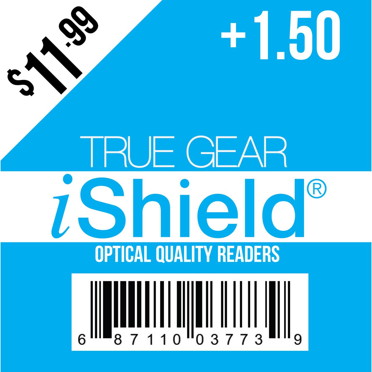 True Gear iShield Safety Readers with +1.50 power, e-book reader with protective design, by Pasteur Pharmacy.