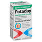 Ear care product featuring Pataday Alcon Once Daily Eye Allergy Itch Relief in a 2.5 ml bottle by Pasteur Pharmacy