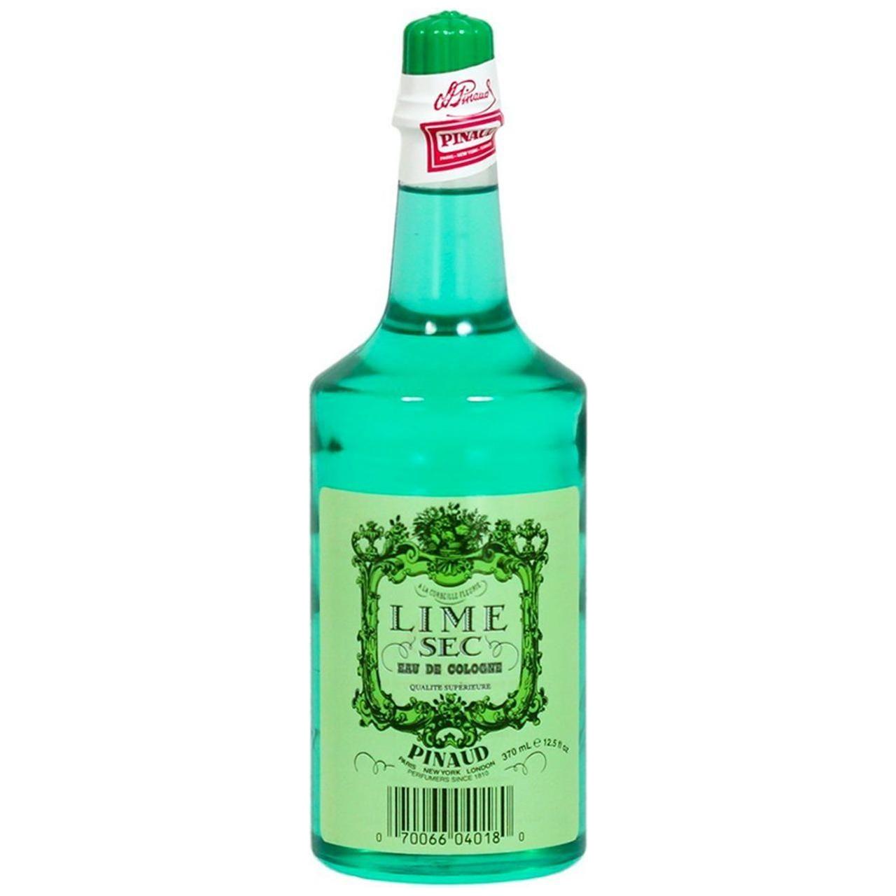 Pinaud Clubman Lime Sec Eau De Cologne in a 12.5 oz bottle, featuring a citrus-scented fragrance for men.