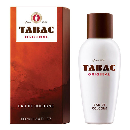 Pasteur Pharmacy Tabac Original Eau De Cologne 3.4 oz bottle with classic packaging and elegant design.