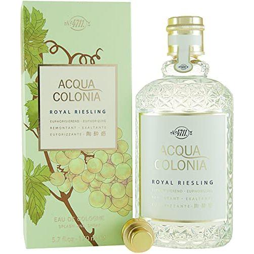 Pasteur Pharmacy Muelhens 4711 Acqua Colonia Eau De Cologne spray collection with royal riesling scent in a 5.7 oz bottle.