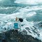Claus Porto Musgo Real Alto Mar Eau De Toilette 100ml bottle with elegant packaging, natural wood and ocean-inspired design.