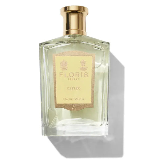Floris Cefiro Eau De Toilette 100ml bottle with elegant packaging, showcasing the fresh, floral scent of this perfume.