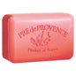 Pre De Provence Tiger Lily Shea Butter Enriched Vegetable Soap 250g, creamy soap bar with floral tiger lily design and Shea Butter infusion.