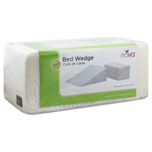 Nova 10-inch folding bed wedge from Pasteur Pharmacy, an exercise wedge for elevating and support during workouts or recovery.