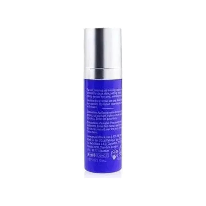 Jack Black Protein Booster Eye Rescue in a 0.5 oz tube, designed for eye care and reducing puffiness and dark circles.