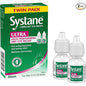 Systane Ultra PF lubricant eye drops in a 25-count bottle, designed to relieve dry and irritated eyes.
