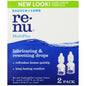 Bausch + Lomb ReNu MultiPlus lubricating eye drops in a bottle, designed to soothe and rehydrate dry eyes.