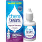Pasteur Pharmacy TheraTears Value Size sterile lubricant eye drops in 1 fl oz bottle, used for dry and irritated eyes.