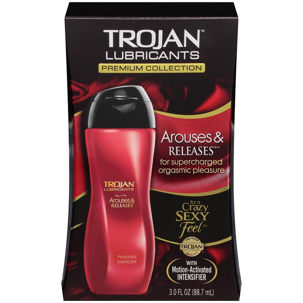 Trojan Arouses & Releases personal lubricant 3 oz bottle from Pasteur Pharmacy, eye drops and lubricants product