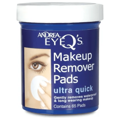 Andrea Eye Q's Eye Makeup Remover Pads by Pasteur Pharmacy, 65 ultra-quick makeup remover pads for gentle eye makeup removal.