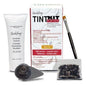 Godefroy Light Brown Eyebrow Tint Kit by Pasteur Pharmacy with 20 applications, includes tint cream and applicator tools.