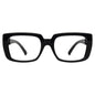 Blue light blocking eyeglasses from Pasteur Pharmacy, metalless and screwless design in black, no magnification, model NR9107-B15.
