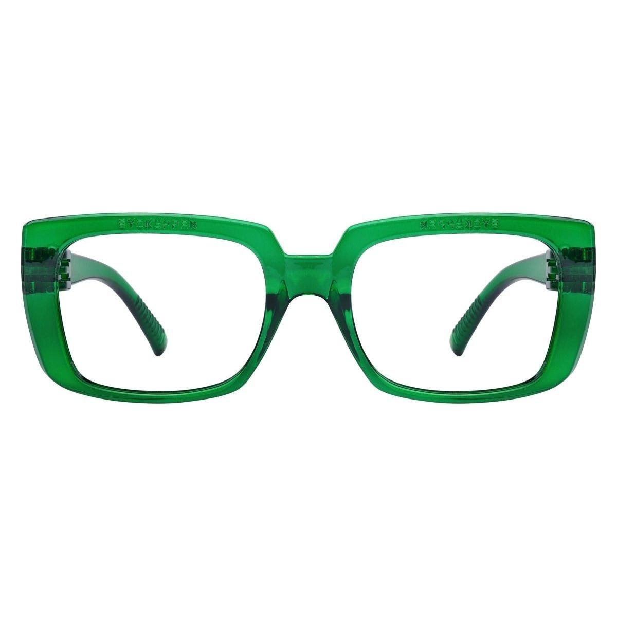 Pasteur Pharmacy blue light blocking eyeglasses with metalless, screwless design, black frame, no magnification, model NR9107-B15.