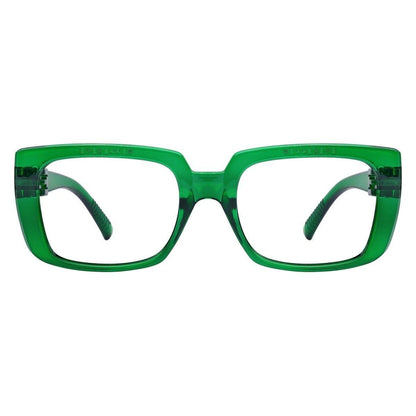 Pasteur Pharmacy blue light blocking eyeglasses with metalless, screwless design, black frame, no magnification, model NR9107-B15.