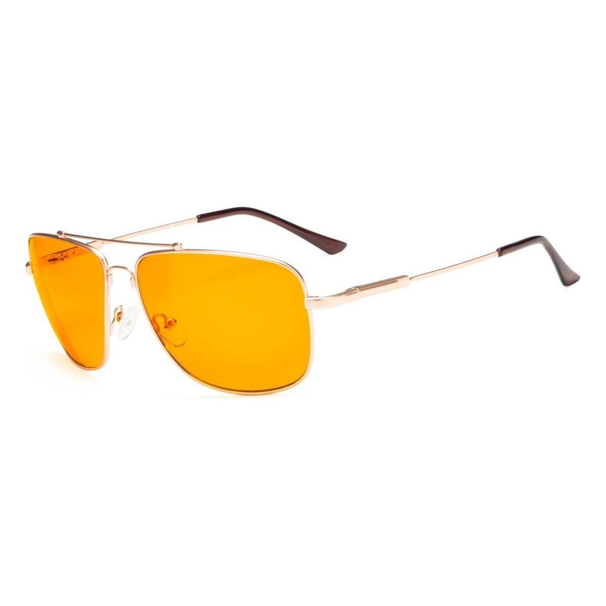 Black Pilot Blue Light Blocking Eyeglasses DS1801 by Pasteur Pharmacy, stylish eyewear to reduce eye strain from screens