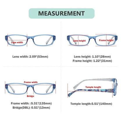 Blue frame-only eyeglasses from PcFao by Pasteur Pharmacy, no prescription, featuring a sleek and modern design.