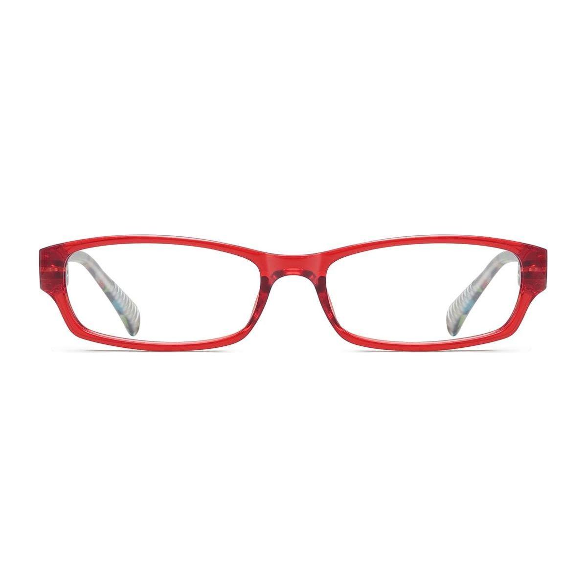 Blue frame-only eyeglasses from PcFao by Pasteur Pharmacy, no prescription, showcasing stylish eyewear design.