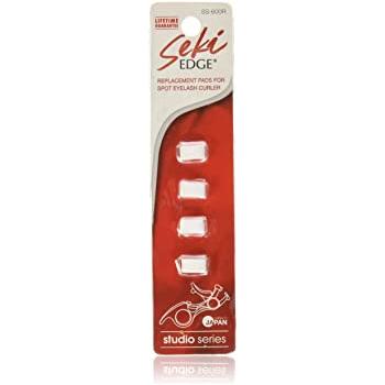 Seki Edge replacement pads for Spot eyelash curler SS-600R, designed by Pasteur Pharmacy, showing the soft eyelash curler pads.