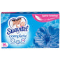 Suavitel Complete fabric softener dryer sheets with Field Flowers scent, 36 count, used for freshening and softening laundry.