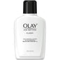 Olay Age Defying Daily Renewal Face Lotion with SPF 15, broad spectrum sunscreen, in classic packaging, for youthful skin.