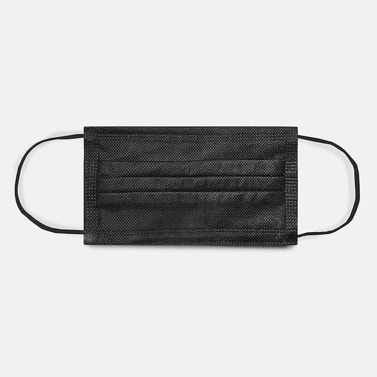 Pasteur Pharmacy Spa Sister Face Mask Black, a soft, breathable cloth face mask designed for comfortable wear.