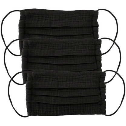 Black KitSch face masks by Pasteur Pharmacy, showing comfortable and breathable fabric masks for everyday wear.