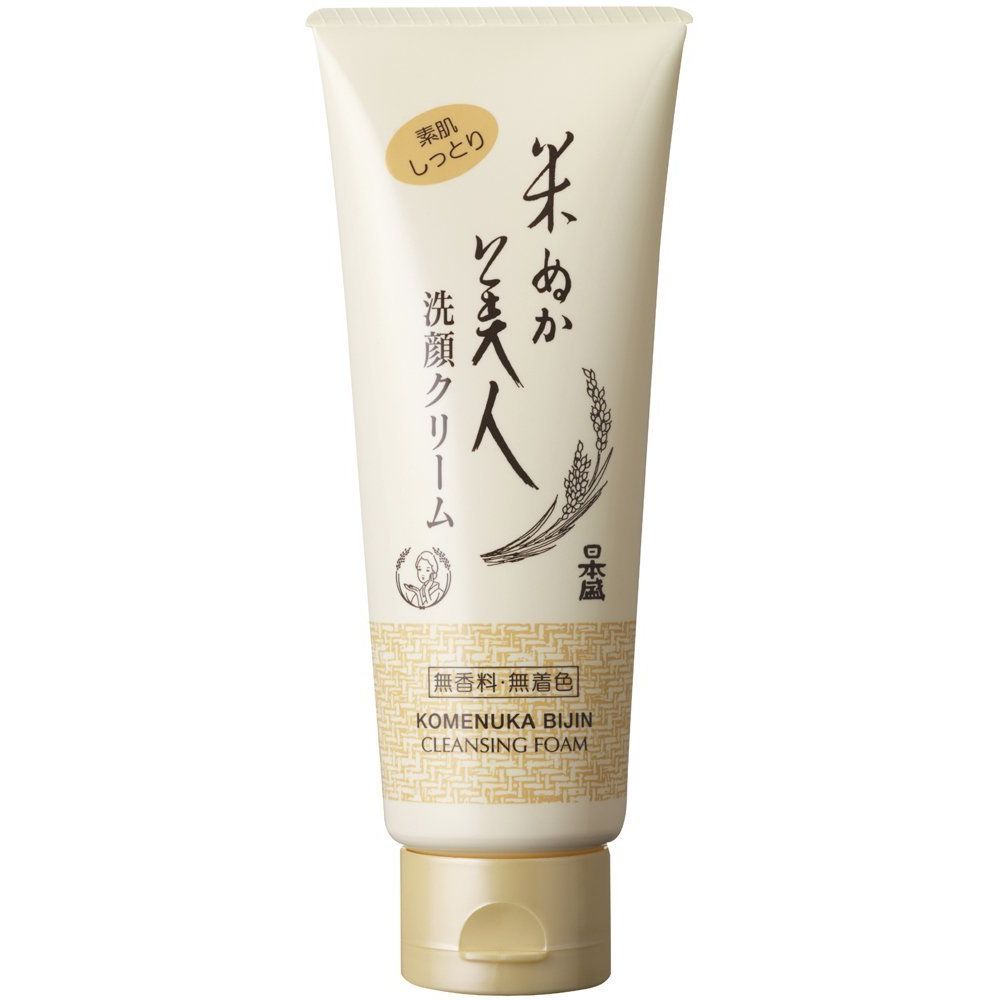 Komenuka Bijin NS-K Special Cleansing Foam in 100g, a gentle facial cleanser with natural ingredients from Pasteur Pharmacy.