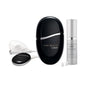 Clarisonic Opal Black facial sonic infusion system, a skincare device for facial cleansing and anti-aging treatments.