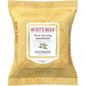 Burt's Bees Facial Cleansing Towelettes with White Tea Extract in a 2-pack, gentle facial wipes for cleansing and refreshing skin.