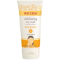Burt's Bees Exfoliating Clay Facial Mask in 2.5oz jar, natural skincare product with clay and exfoliating ingredients.