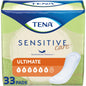 Tena Intimates Ultimate Absorbency incontinence pad for women, regular length, feminine protector with discreet design.