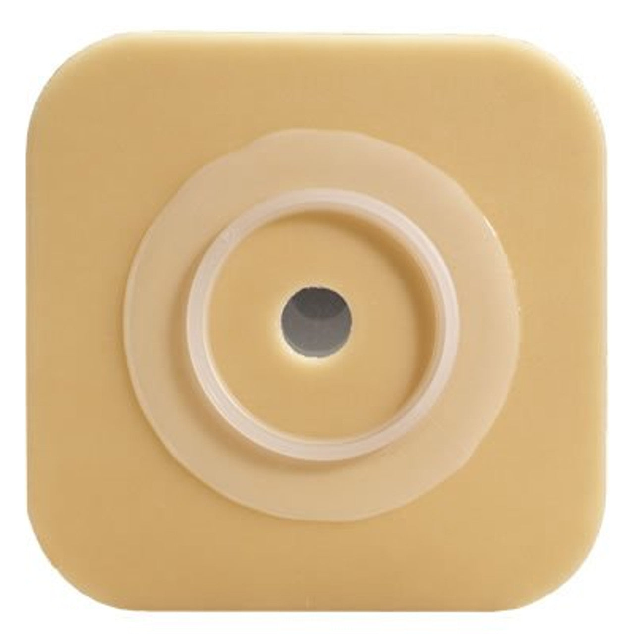 Convatec Sur-Fit Natura ostomy barrier with 1-1/4 inch opening, trim-to-fit design, extended wear, fencing and barrier product.