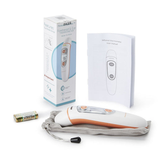 Promed Specialties Non-Contact Skin Surface Thermometer for accurate temperature readings, used in fertility monitoring.
