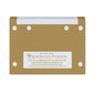Tan Apothecary Heavyweight Double-Fold Rx File Folder for filing, 11-inch size, by Pasteur Pharmacy, 100-count package.