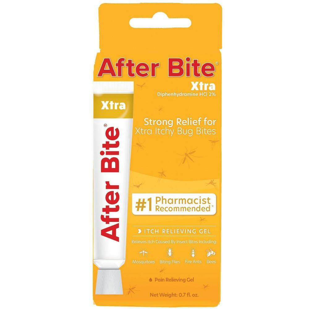 After Bite Xtra soothing sting treatment gel in 0.7 oz tube, first aid product for insect bites and stings, by Pasteur Pharmacy