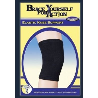 Bell-Horn knee support from Pasteur Pharmacy, a first aid brace designed to provide knee stabilization and compression.
