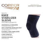 Copper Fit health knee stabilizer sleeve in large/X-large size, providing support and compression for knee pain relief.