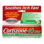 Cortizone-10 Anti Itch Creme Max Strength and Ultra Moisturizing 1 oz tube, first aid treatment for skin irritation and itching.