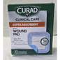 Small Curad Super Absorbent Wound Pad, 3x3 inches, first aid dressing for wound care by Pasteur Pharmacy.