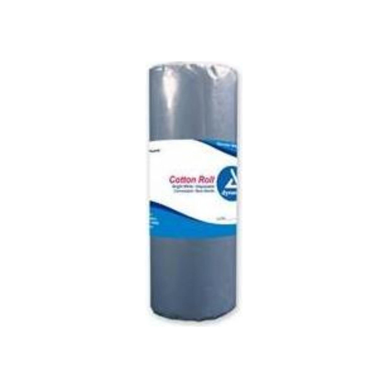 Dynarex non-sterile white cotton roll, 1 lb, used for first aid wound care and dressing applications.